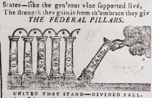 Illustration of the hand of God.