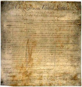 Image of the Bill of Rights