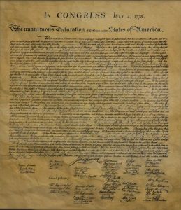 Declaration of Independence