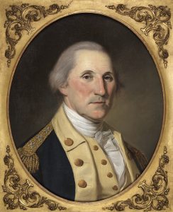 Bust portrait of George Washington by Charles Willson Peale