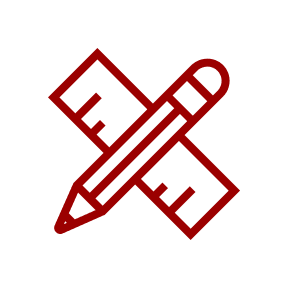 Pen and ruler
